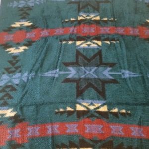 Astic of native style throw blanket